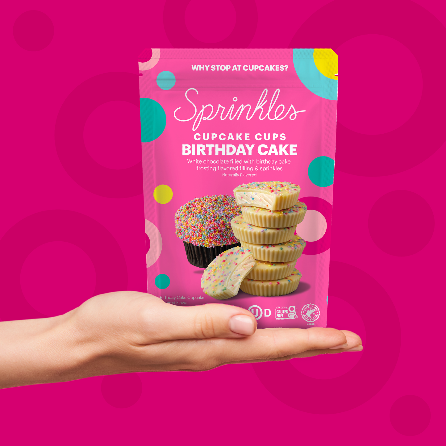 Birthday Cake Cupcake Cups (3 Pack)