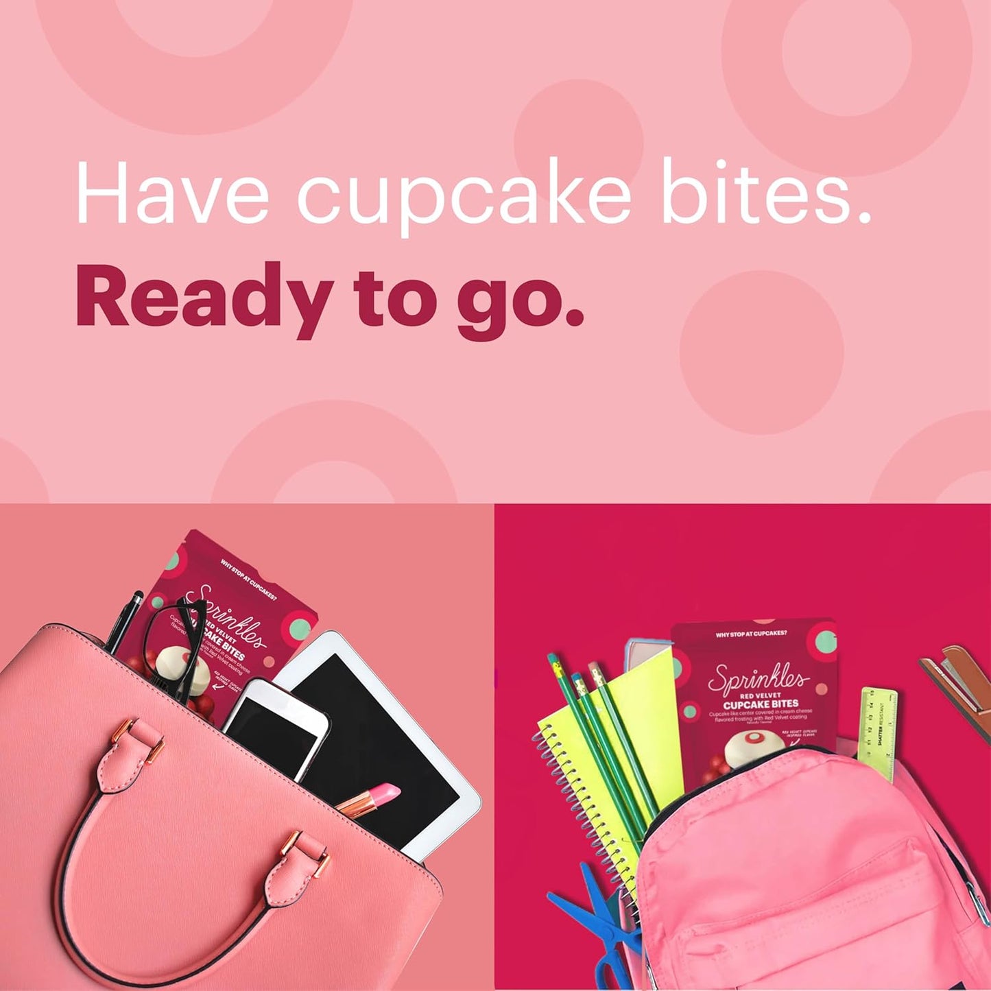 Sprinkles Cupcake Bites, Red Velvet Flavor (2 Pack)