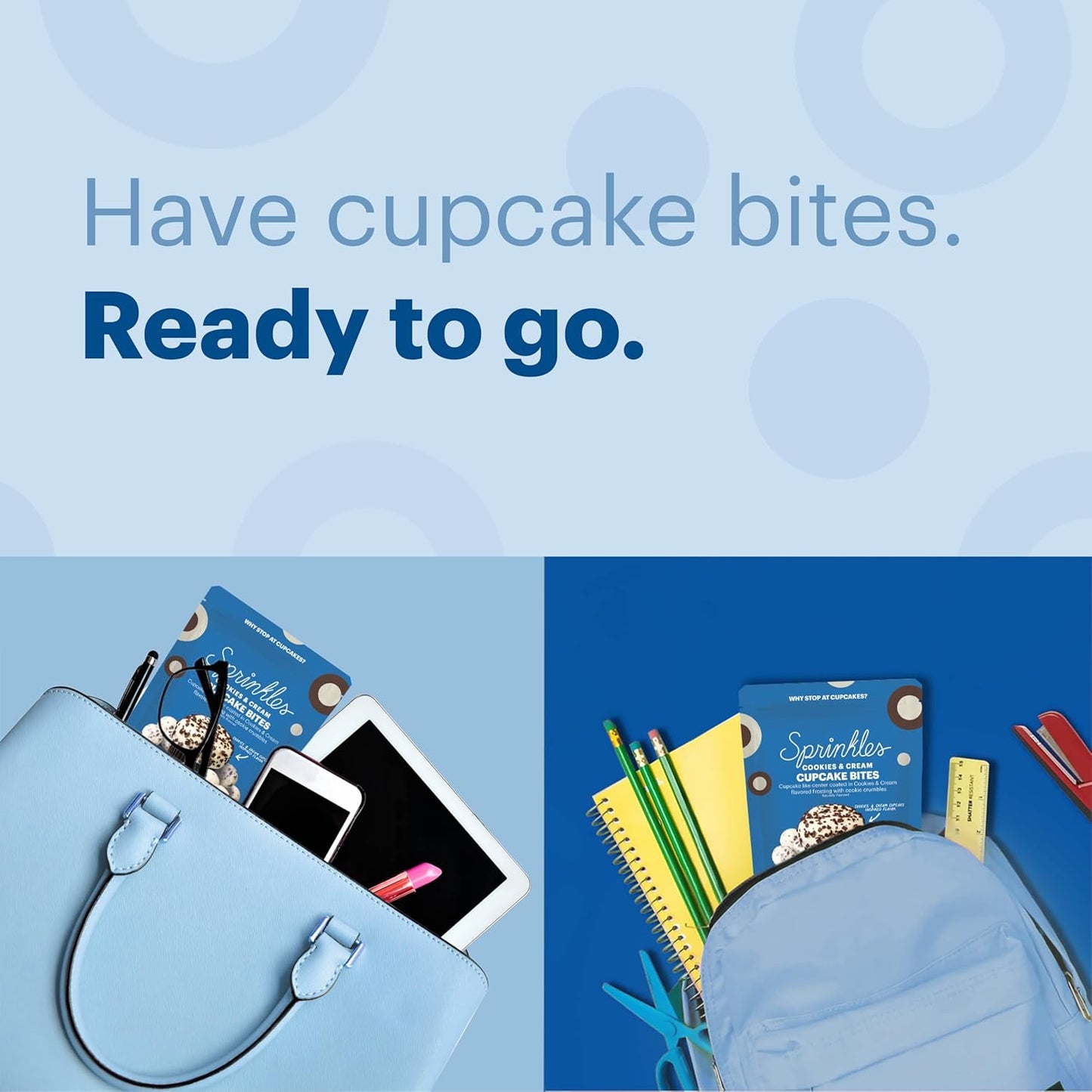 Cookies & Cream - Sprinkles Cupcake Bites (2 Pack)