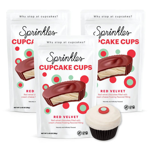 Red Velvet Cupcake Cups (3 Pack)