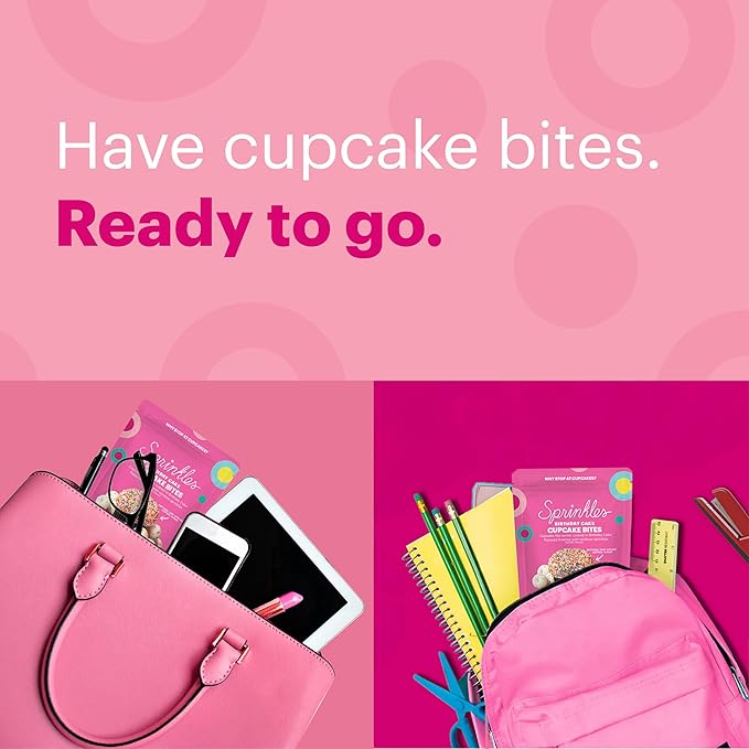 Sprinkles Cupcake Bites (2 Pack)