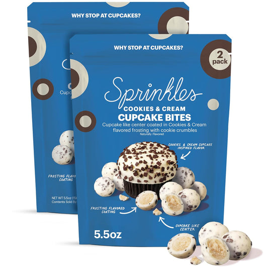 Cookies & Cream - Sprinkles Cupcake Bites (2 Pack)