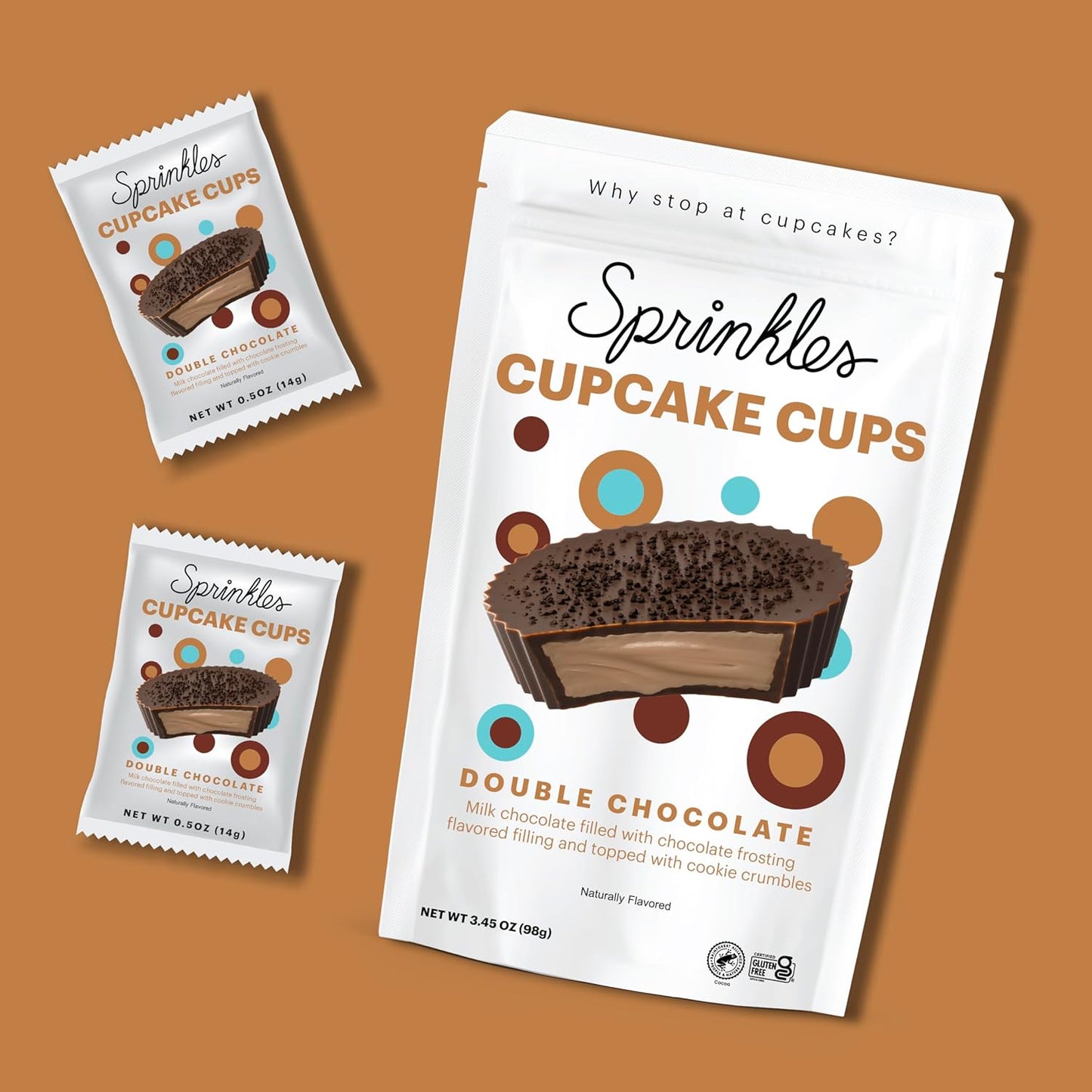 Double Chocolate Cupcake Cups (3 Pack)