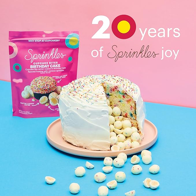 Sprinkles Cupcake Bites (2 Pack)