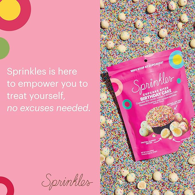 Sprinkles Cupcake Bites (2 Pack)