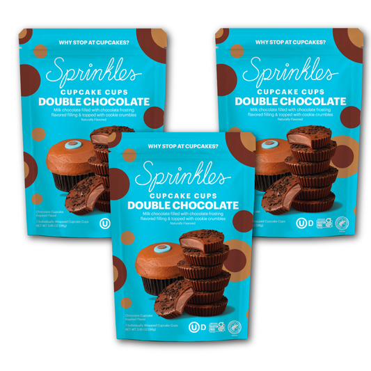 Double Chocolate Cupcake Cups (3 Pack)